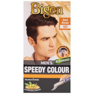 Bigen Men's Speedy Hair Colour #103 Dark Brown