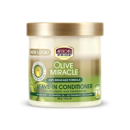 African Pride Olive Miracle Leave-In Conditioner Cream 425g