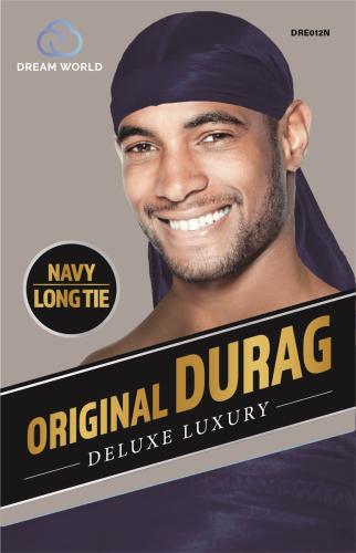 Dream World Durag Orignal Long Tie Navy