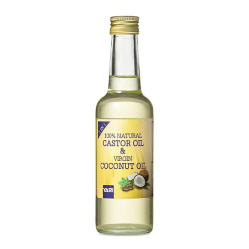 Yari 100% Natural Castor & Virgin Coconut Oil 250ml