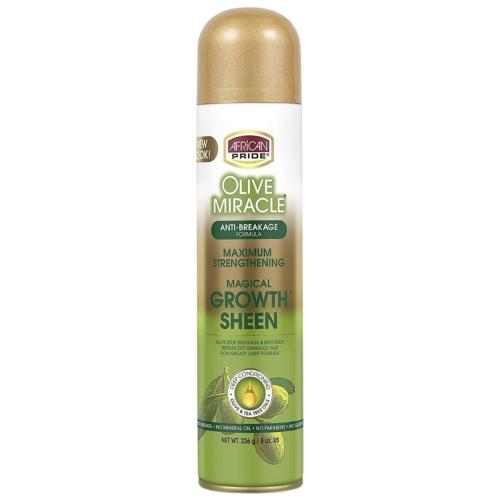 African Pride Olive Growth Oil Sheen 226g