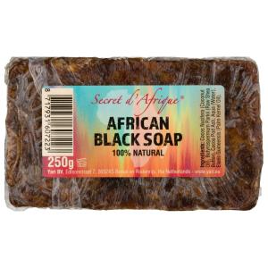Secret d'Afrique 100% Natural African Black Soap 250g
