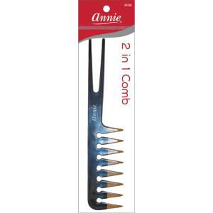 ANNIE TWO TONE 2-IN-1 COMB