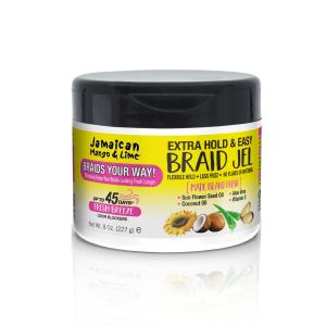 Jamaican Mango & Lime Extra Hold Braid Gel 227g