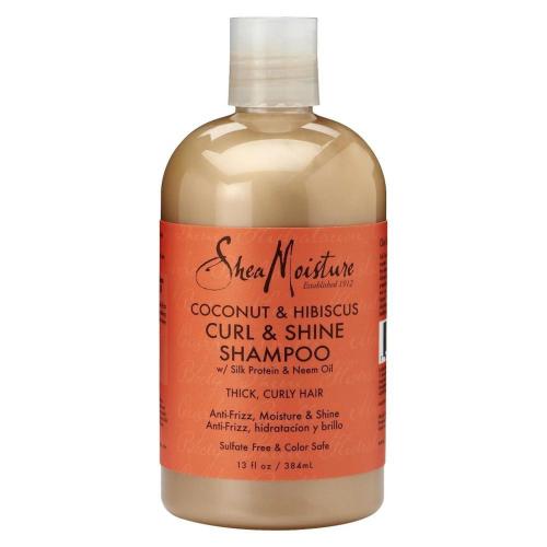 Shea Moisture Coconut & Hibiscus Curl & Shine Shampoo 384ml