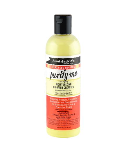 Aunt Jackie's Flaxseed Purify Me Moisturizing Co-Wash Cleanser 355ml