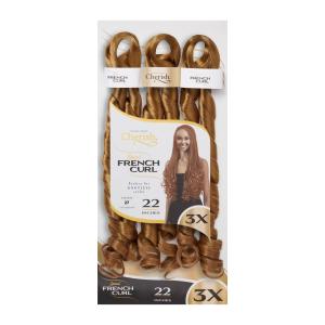 Cherish Spiral French Curl 3x Pre-stretched 22" Colour: 27