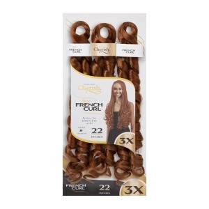 Cherish Spiral French Curl 3x Pre-stretched 22" Colour: 30