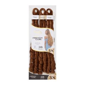 Cherish Spiral French Curl 3x Pre-stretched 28" Colour: 30