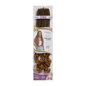 Cherish Spiral French Curl 3x Pre-Braided 22" Colour: T27