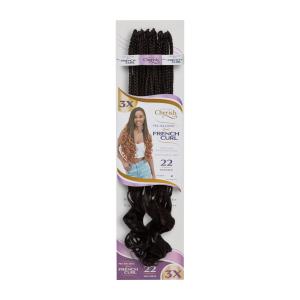 Cherish Spiral French Curl 3x Pre-Braided 22" Colour: 2