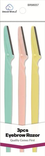 Dream World Eyebrow Razor 3 pcs
