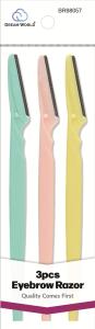 Dream World Eyebrow Razor 3 pcs