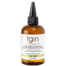 TGINTea Tree + Olive Oil Detoxifying Hair & Scalp Serum 120ml