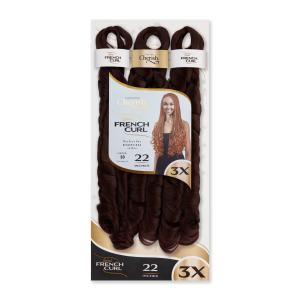 Cherish Spiral French Curl 3x Pre-stretched 22" Colour: 33