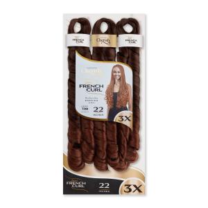Cherish Spiral French Curl 3x Pre-stretched 22" Colour: T350