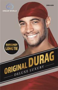 Dream World Durag Orignal Long Tie Burgundy
