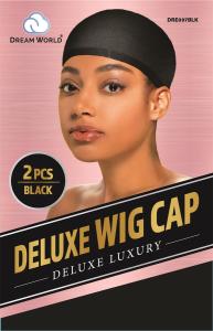 Dream World Deluxe Wig Cap 2pcs Black