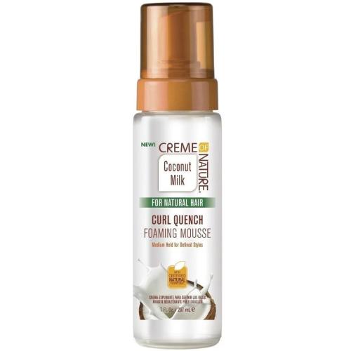 Creme Of Nature Coconut Milk Curl Quench Foaming Mousse 207ml