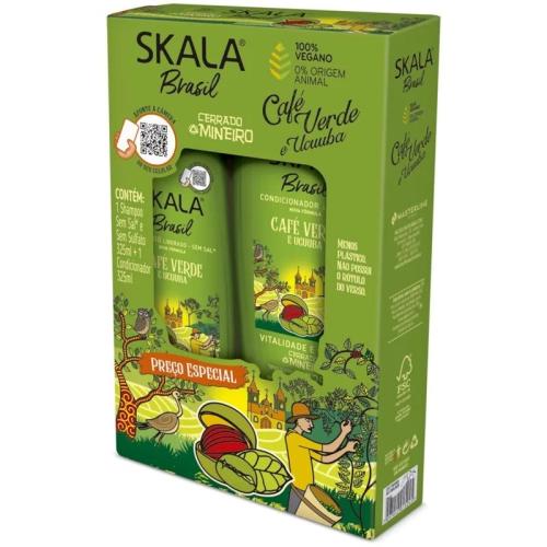Skala Café Verde E Ucuuba Shampoo + Conditioner 325ml
