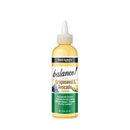 Aunt Jackie's Balance! Grapeseed & Avocado Oil 118ml