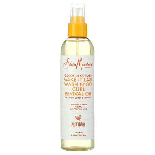Shea Moisture Coconut Custard Make It Last Curl Revival Oil 237ml