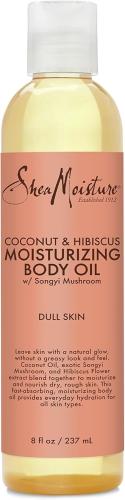 Shea Moisture Coconut & Hibiscus Bath Massage Oil 237ml