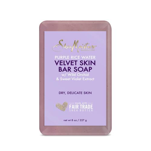 Shea Moisture Purple Rice Water Velvet Skin Bar Soap 227g