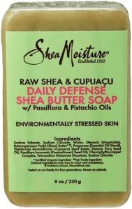 SM RAW SHEA DAILY DEFENSE SHEA BUTTER SOAP 230G