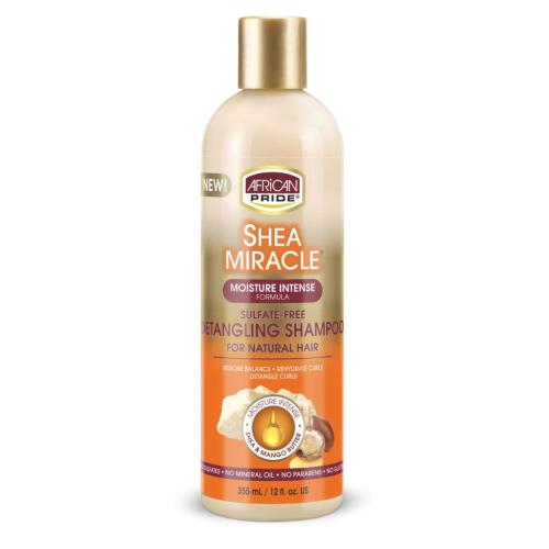 African Pride Shea Miracle Detangling Shampoo 355ml