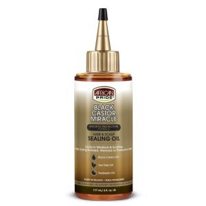African Pride Black Castor Hair & Scalp Sealing Oil 177ml