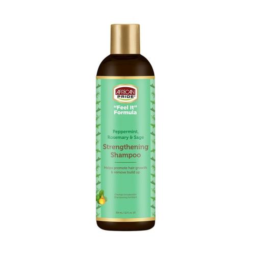 African Pride Peppermint & Rosemary Strengthening Shampoo 354ml
