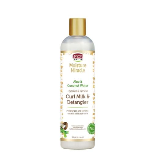 African Pride Moisture Miracle Curl Milk & Detangler 354ml
