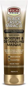 African Pride Black Castor Moisture & Detangling Masque 227g
