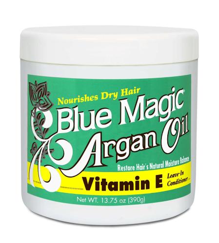 Blue Magic Argan Oil Vitamin-E Leave-In Conditioner 390g