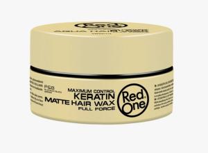 Red One Matte Hair Wax Keratin 150ml