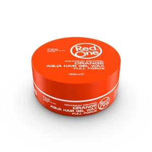 Red One Aqua Hair Gel Wax Orange 150ml