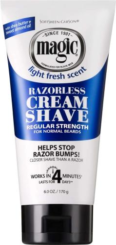 Magic Razorless Shave Cream Regular Strength 170g (Blue)