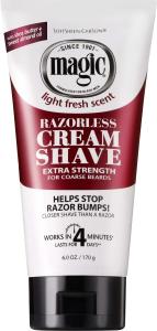 Magic Razorless Shave Cream Extra Strength 170g (Red)