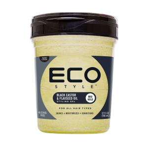 Eco Style Black Castor & Flaxseed Oil Styling Gel 946ml