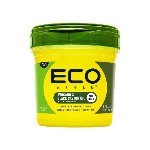 Eco Style Black Castor & Avocado Oil Styling Gel 236ml