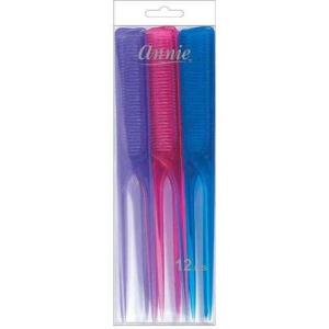 ANNIE RAT TAIL COMB MULTI 12-PACK #90