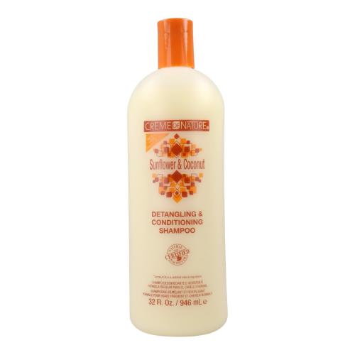 Creme of Nature Sunflower & Coconut Detangling & Conditioner Shampoo 946ml