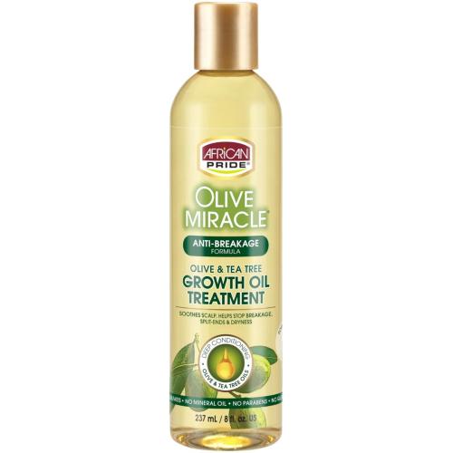 African Pride Olive Miracle Growth Oil 237ml