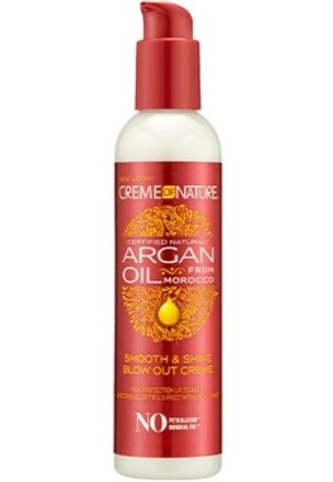 Creme of Nature Argan Oil Heat Protector Smooth & Shine Blow Out Creme 226ml