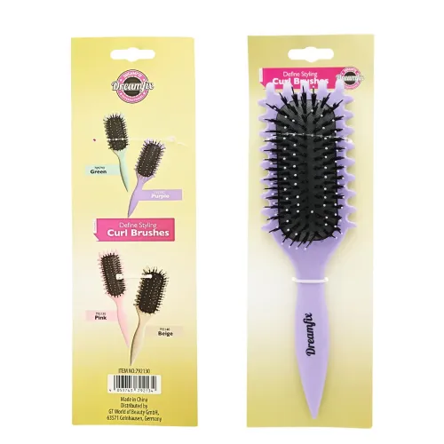 DreamFix Define Styling Curl Brush Purple