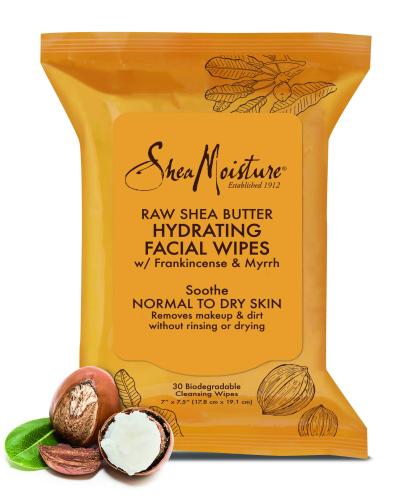 Shea Moisture Raw Shea Butter Hydrating Facial Wipes