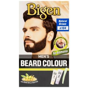 Bigen Men's Beard Colour #B104 Natural Brown