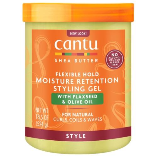 Cantu Natural Styling Gel Flaxseed & Olive Oil 524g