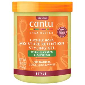 Cantu Natural Styling Gel Flaxseed & Olive Oil 524g